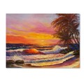 Trademark Fine Art Manor Shadian 'Hawaiian Glow' Canvas Art, 18x24 MA0822-C1824GG